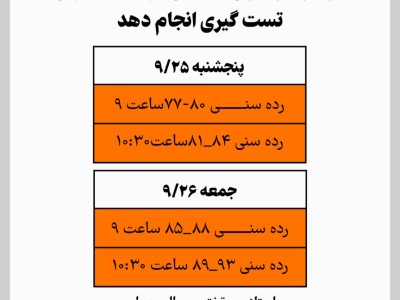 تست گیری آکادمی فوتسال بانوان مس رفسنجان